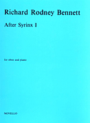 AFTER SYRINX I OBOE  IMPORT cover